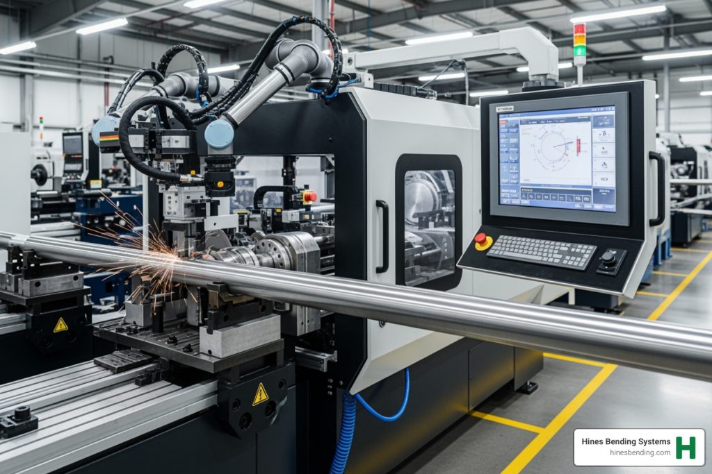 cnc electric tube bender