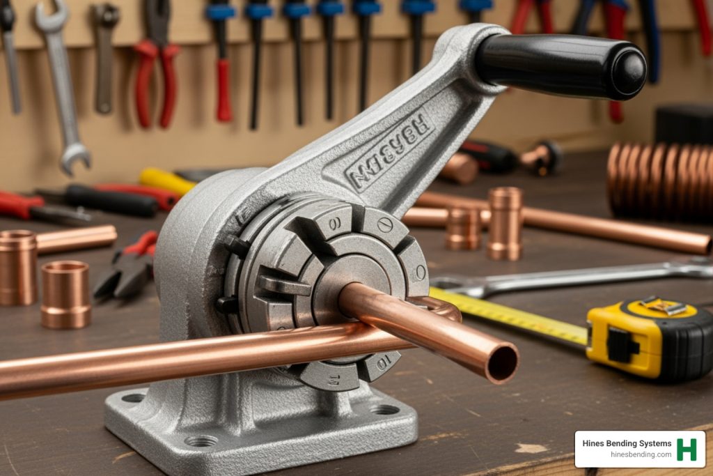 copper pipe tube bender