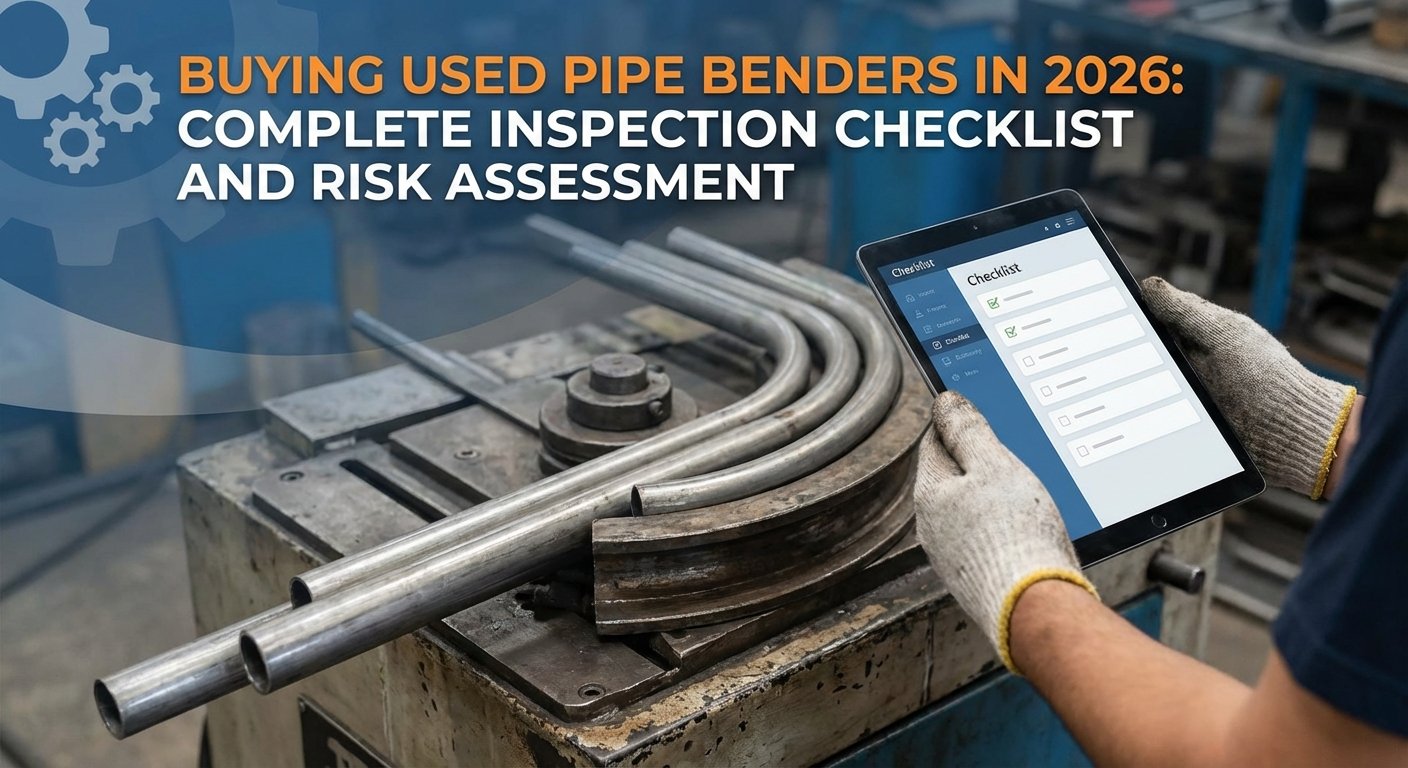 Buying Used Pipe Benders in 2026: Complete Inspection Checklist and Risk Assessment
