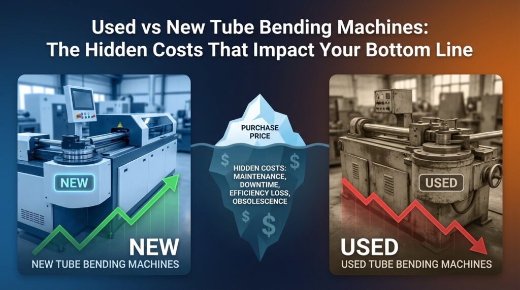 Used vs New Tube Bending Machines: The Hidden Costs That Impact Your Bottom Line