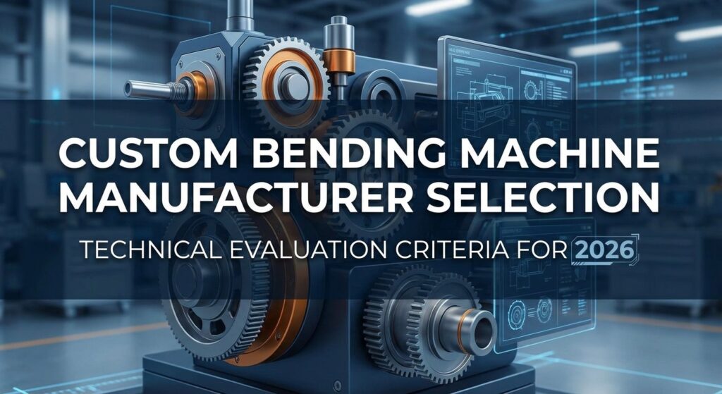 Custom Bending Machine Manufacturer Selection: Technical Evaluation Criteria for 2026