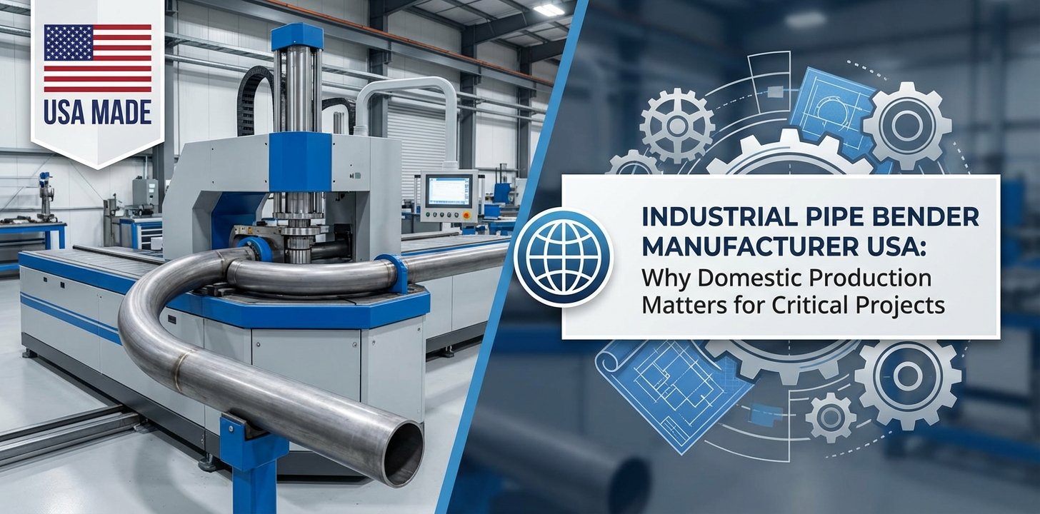 Industrial Pipe Bender Manufacturer USA: Why Domestic Production Matters for Critical Projects
