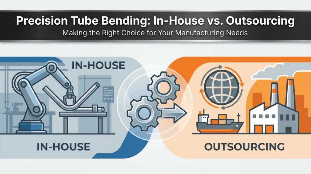 Precision Tube Bending: In-House vs. Outsourcing