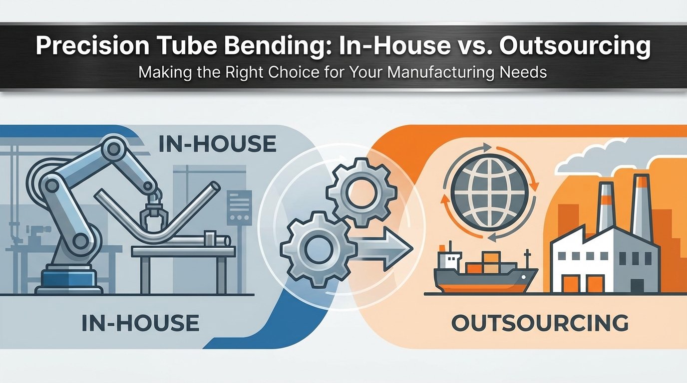 Precision Tube Bending: In-House vs. Outsourcing