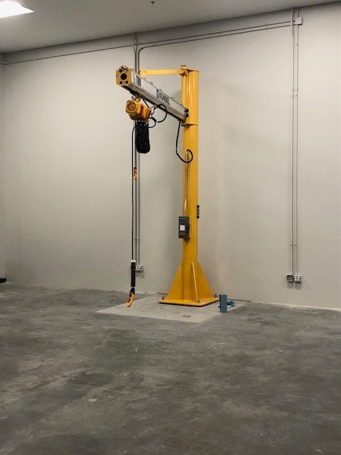 Kundel heavy-duty industrial jib crane