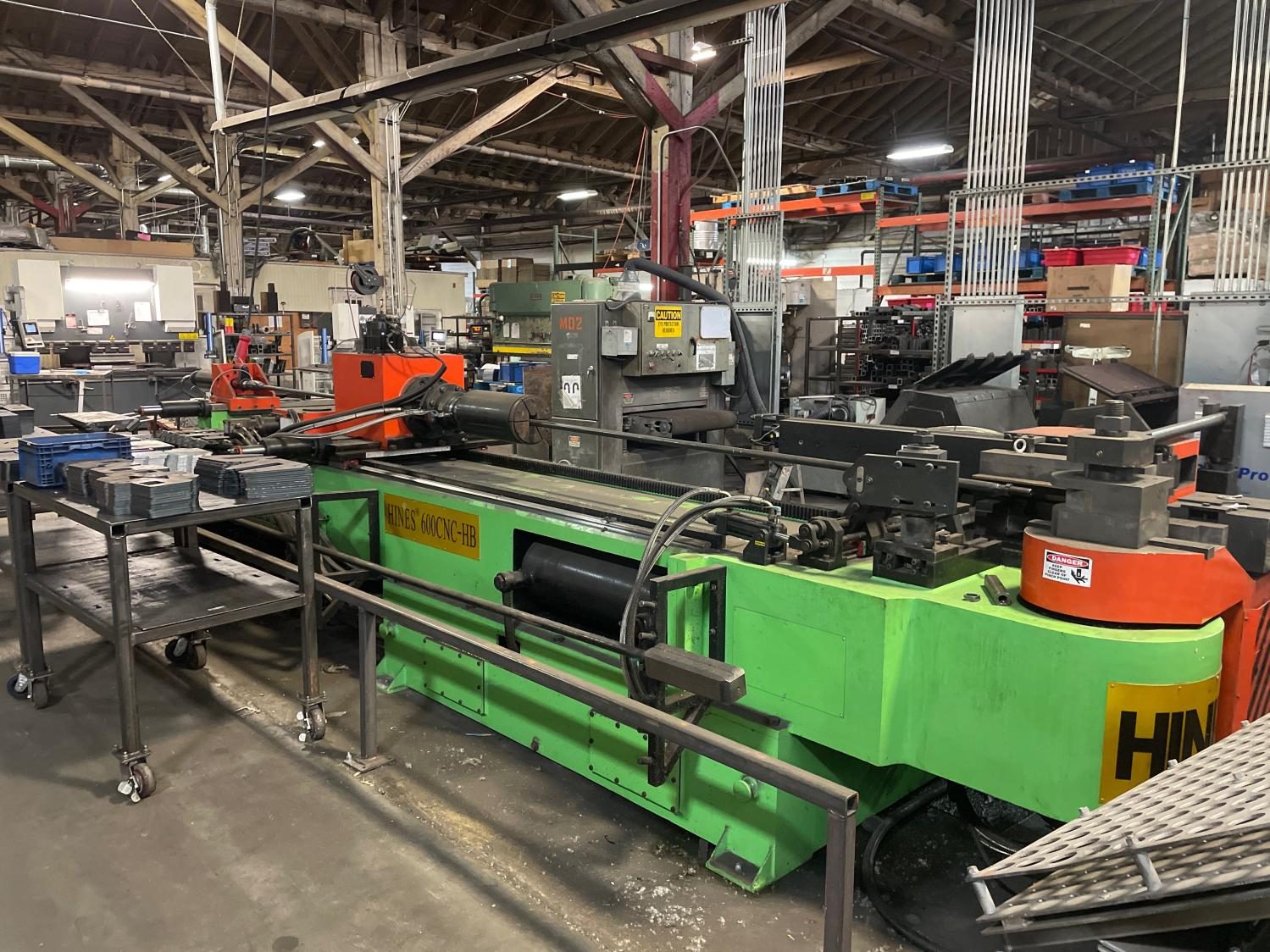Used 2021 Hines Model 600 CNC-BendPro G2 Hydraulic Tube Bender